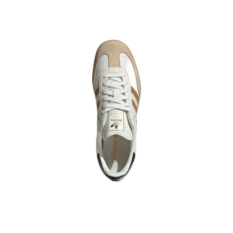 Adidas Samba OG Low Top Skateboard Shoes Men's Dark Brown-2
