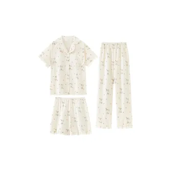 DanceBees Pajama Set Women's Apricot
