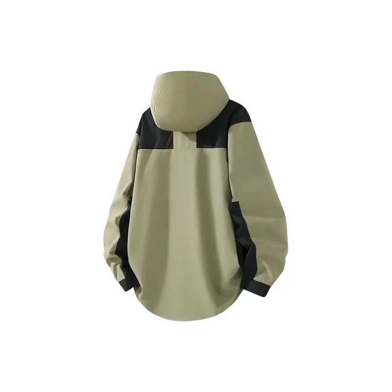 Kepu Waterproof And Windproof To Keep Warm Windbreaker Jacket Unisex Ivory White-24