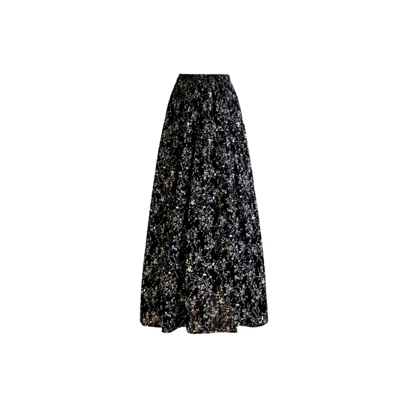 Mm Casual Long Skirts Women's-1