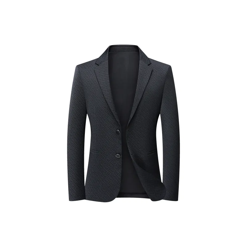 PIERRE CARDIN Business Suit Men's Black-0