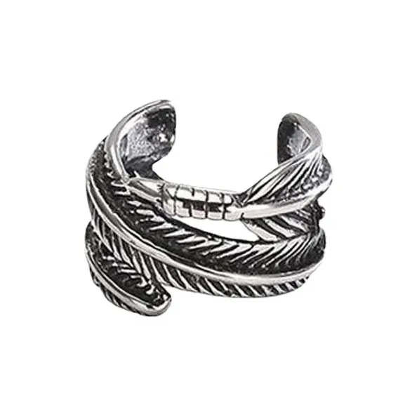 GUDUD Titanium Steel Clip-On Earrings Men's-0