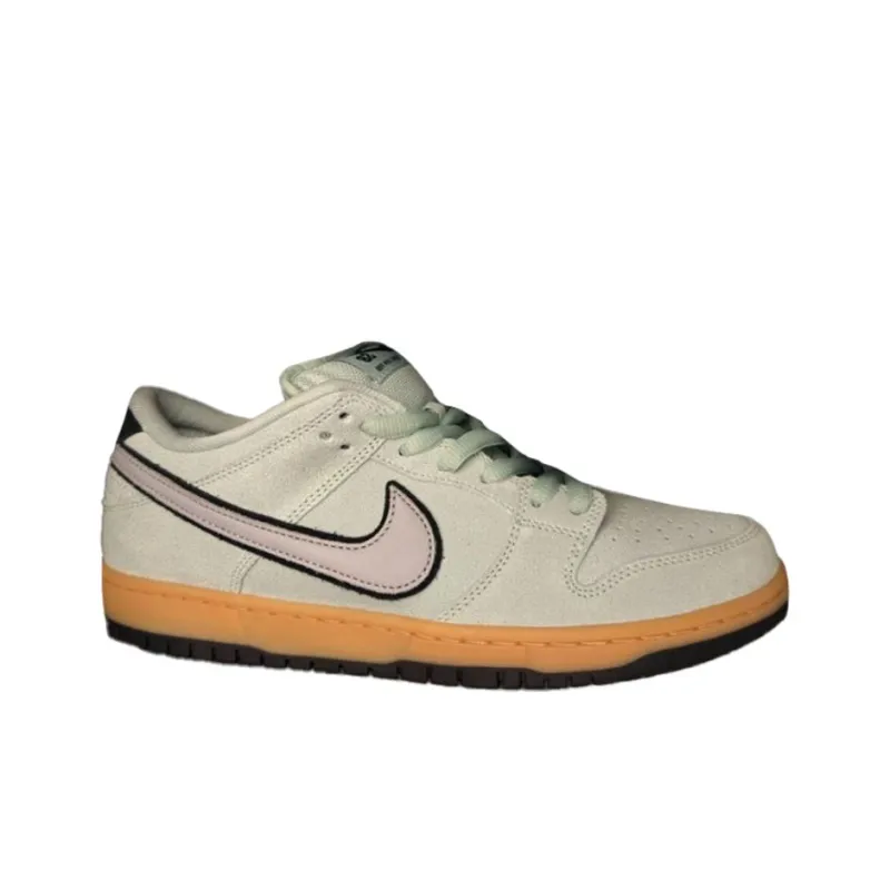 Nike Dunk SB Anti-Slip Wear-Resistant Low-Top Skateboard Shoes Men's Beige-1