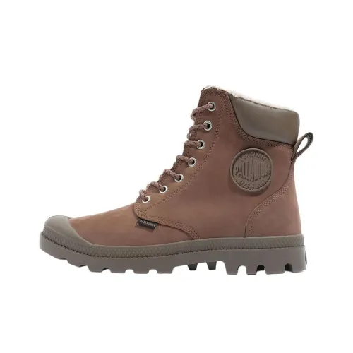 Palladium Pampa Ankle Boots Unisex Brown