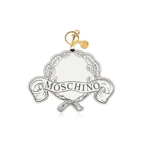 MOSCHINO Logo Charm Keyring