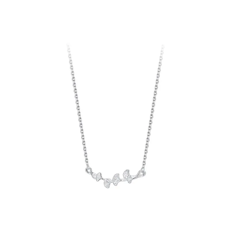 CENTURY&KINDLE 925 Sterling Silver Necklaces Women's-0