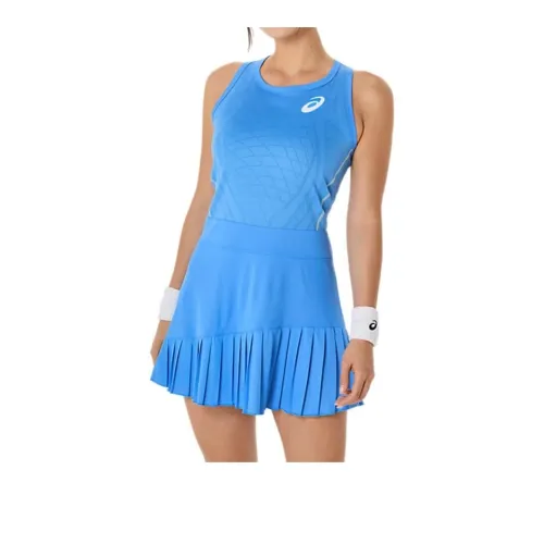 Asics MATCH DRESS Sleeveless Dress Women's Coastal Blue