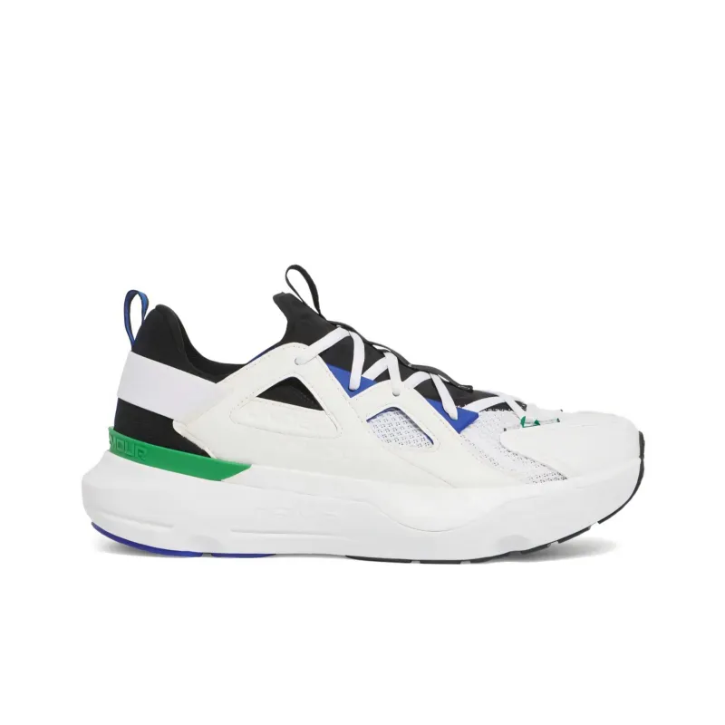 Under Armour Abrasion Resistant Low Top Running Shoes Unisex White-1