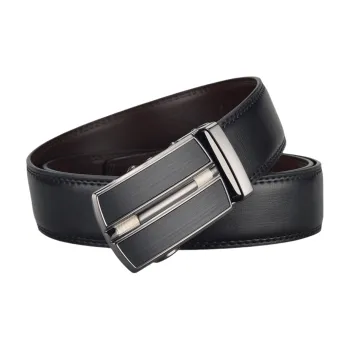 Yalu Split Laminated Leather Belts Men's Width 3.5cm