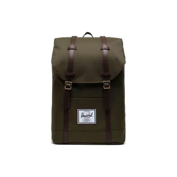 Herschel Polyester Backpack Regular Men's Army Green