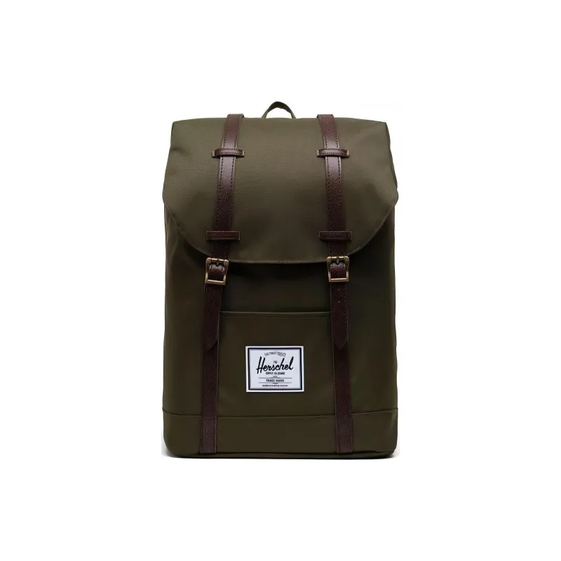 Herschel Polyester Backpack Regular Men's Army Green-0