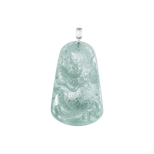Strange Snow Agate Jade Necklaces Unisex