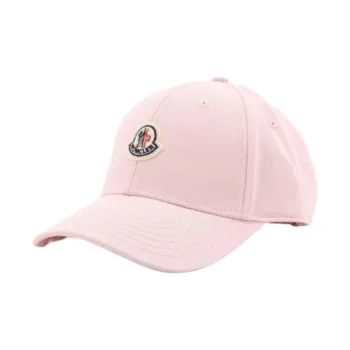 Moncler Logo Patch Curved Peak Baseball Cap