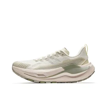 Anta Kunlun Cushioning Wear Resistant Rebound Low Top Trail Running Running Shoes Women's Beige Green