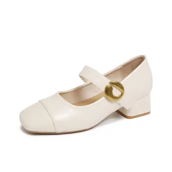 GEJIANI Chunky Heel High Heels Women's