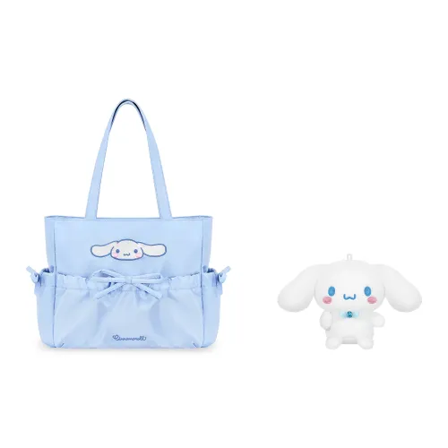 Hello Kitty Sanrio Series Polyester Tote Bag, Shoulder Bag Regular Women's Blue