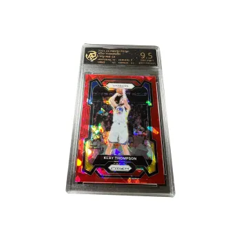PANINI Warriors Klay Thompson Buddha Red Ice Shatter Holographic Card RPA High Score Player Card Graded Cards 1 Pc