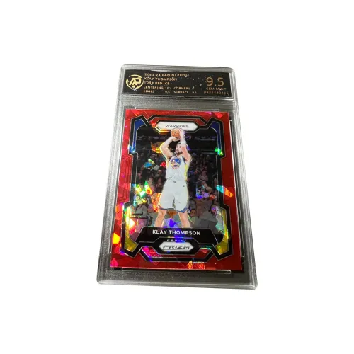 PANINI Warriors Klay Thompson Buddha Red Ice Shatter Holographic Card RPA High Score Player Card Graded Cards 1 Pc