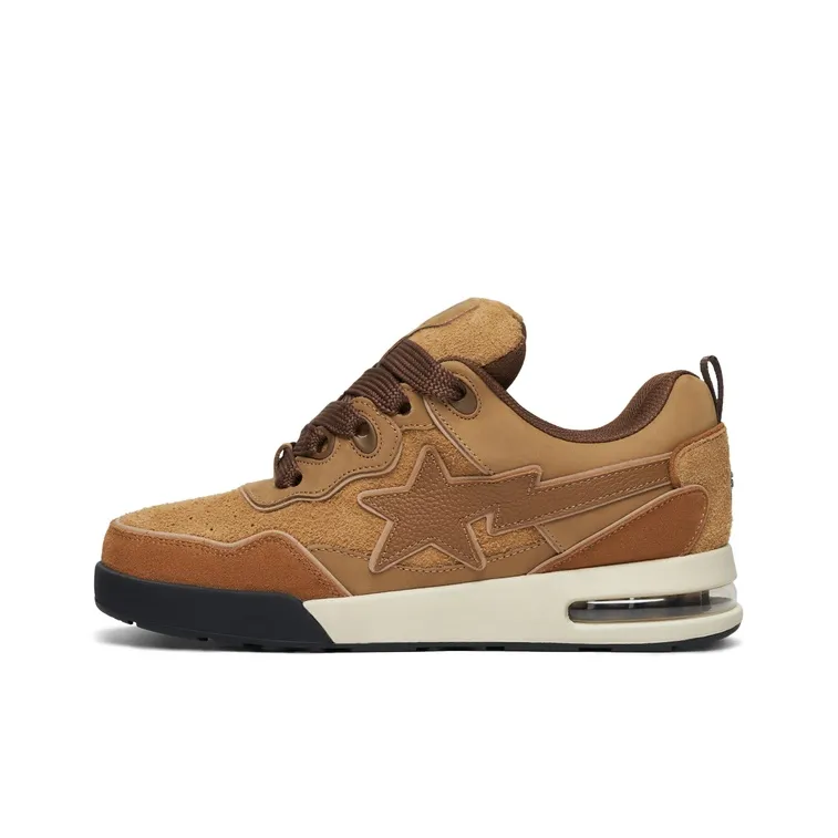 A BATHING APE Slip Resistant Low Top Casual Shoes Men's-3