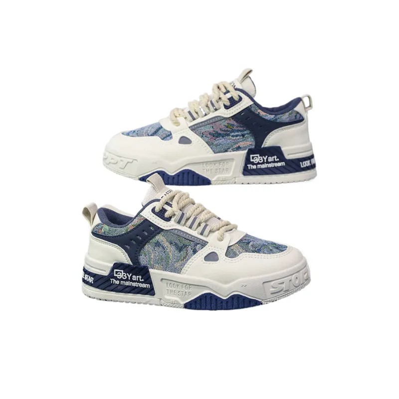 AiJP Slip-Resistant Cushioning Abrasion-Resistant Low-Top Skateboard Shoes Unisex-3
