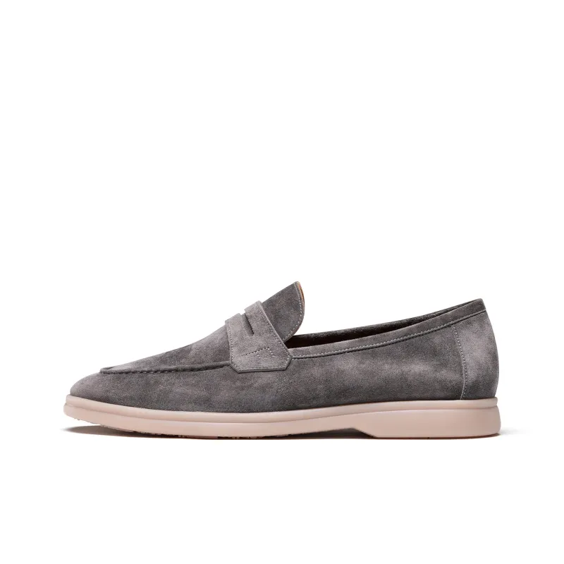 TRUFFAUT Soft Sole Breathable Fringe Slip on Loafers Men's-12