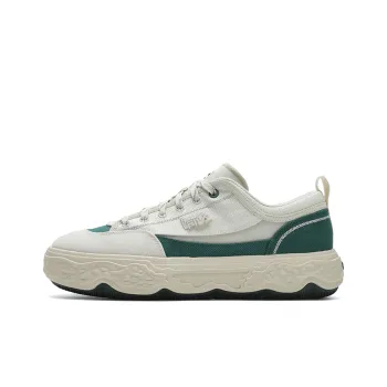 FILA ROCK Cushioning Low-Top Casual Shoes Men's White Green