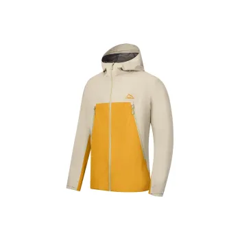 Erke Jacket Unisex Mu Khaki Pale Pear Yellow