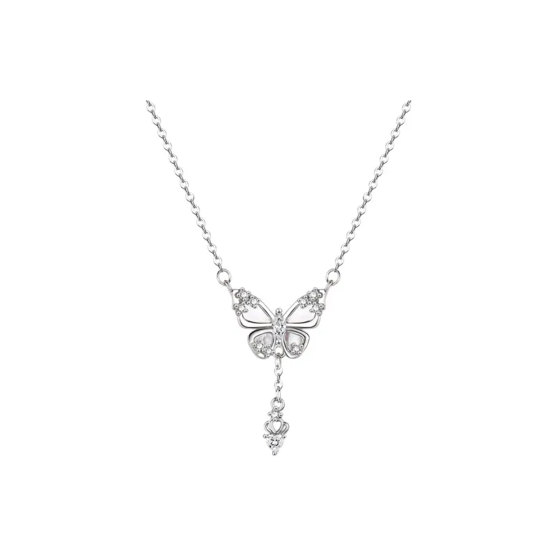 Good Quality S925 Silver Necklaces Women's-0