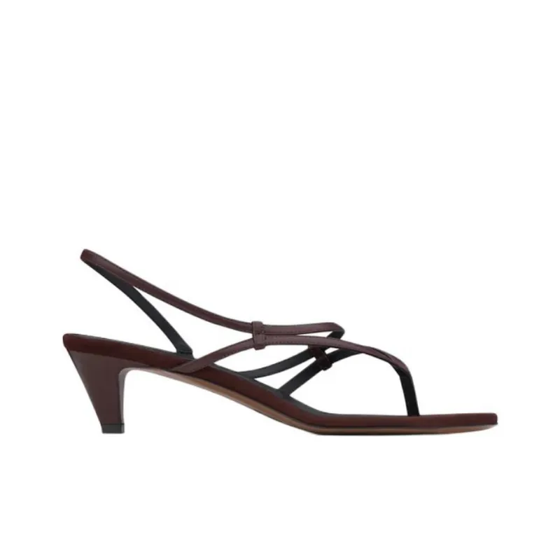 NEOUS Safi One Strap Sandals 4cm Women's Brown-1