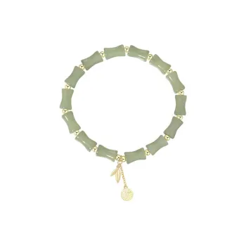 SHARK BABY Hetian Jade Bracelets Pale Greenish White Jade Women's
