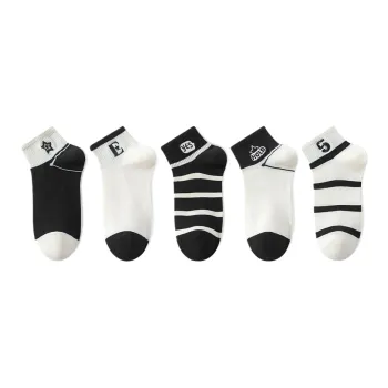 Cotton Gene Ankle Socks Women's 5 Pack