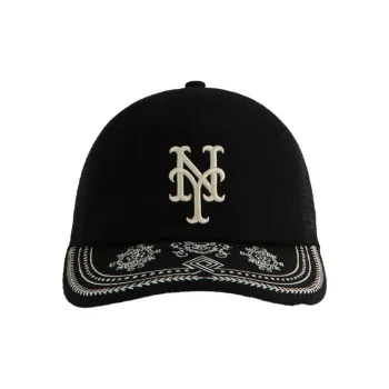 KITH x '47 Baseball Caps Unisex Black