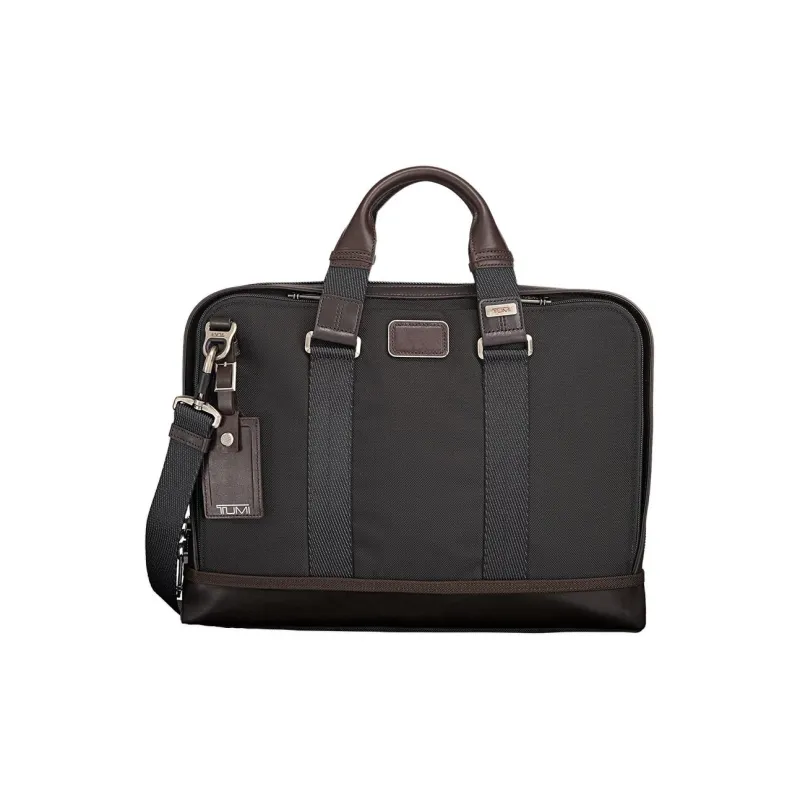 TUMI Nylon Handheld Laptop Bag Briefcase Tubas Men's Walnut-0