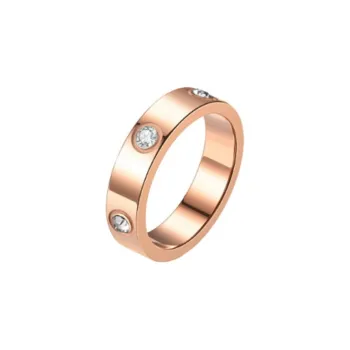 JKEM Titanium Steel Rings Unisex