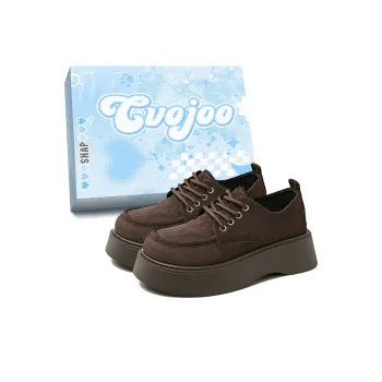 CVOJOO Vintage Big Head Shoes Casual Single Shoes Women's