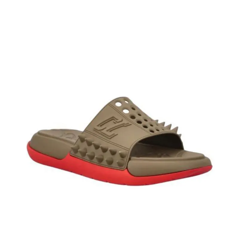 Christian Louboutin Take It Easy Slip On Mules-1