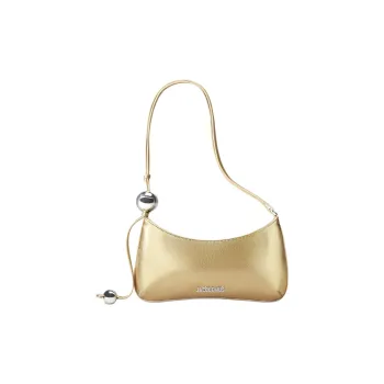 Jacquemus Polyurethane Shoulder Bag Women's Gold