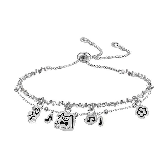 Masw Quirky Niche Premium Feel Slide Out Bracelets Unisex-0