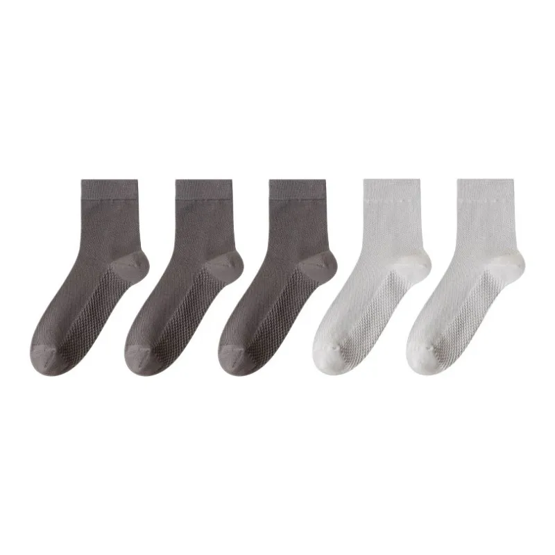 MIIOW Mid-Calf Socks Men's 5 Pack-8
