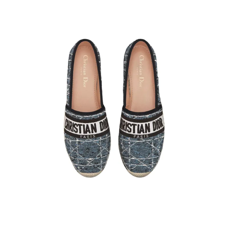 DIOR Granville Espadrilles Women's Blue-2