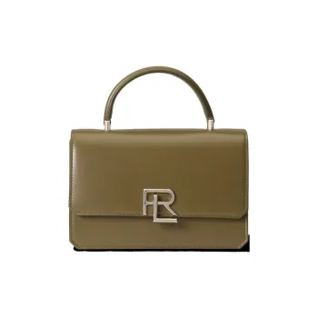 Ralph Lauren RL 888 Cow Leather Shoulder Bags Handbags Women's Green