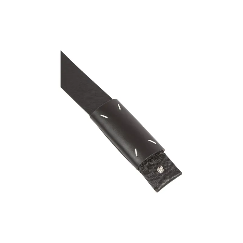 Maison Margiela Four Stitch Detailed Belt-3