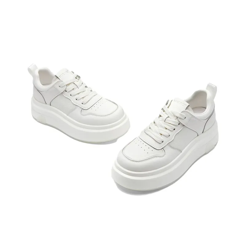 NINE WEST Low-Top Casual Shoes Women's White-4