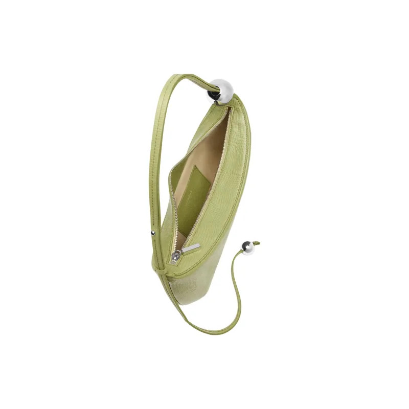 Jacquemus Calfskin Shoulder Bag Women's Green-4