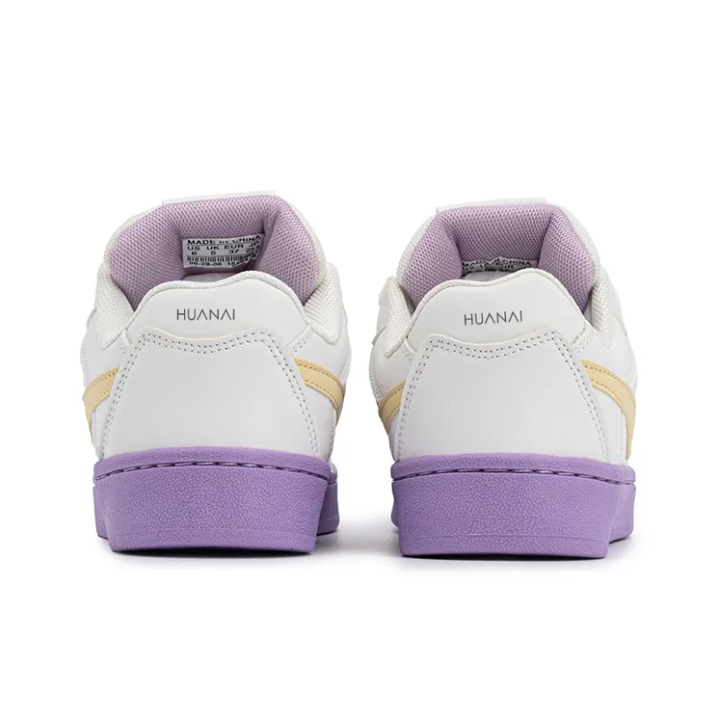 HUANAI Slip-Resistant Cushioning Lightweight Low-Top Skateboard Shoes Unisex-4
