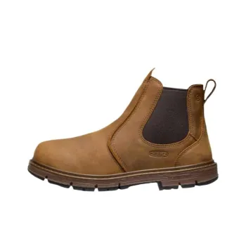 KEEN San Jose Abrasion Resistant Short Outdoor Boots Men's Brown