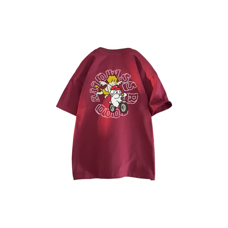 MIIOW Trend Party Series Short Sleeved T Shirts Unisex-14