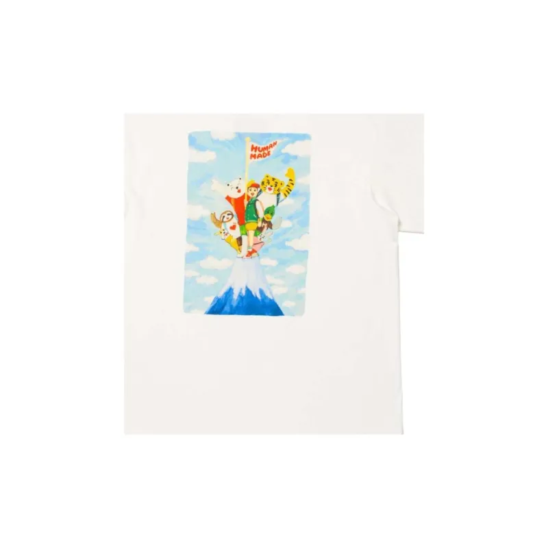 HUMAN MADE T-Shirt Unisex White-3