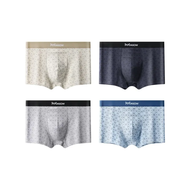 MIIOW Trend Party Series Underpants Men's 4 Pack-10