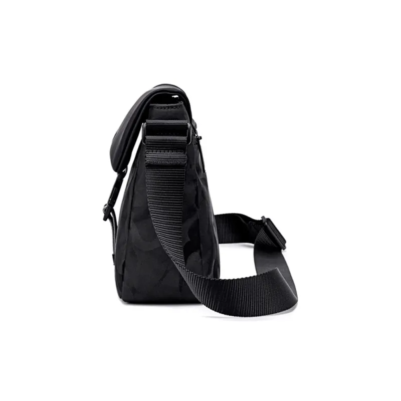BJIAX Nylon Shoulder Bag Small Size Men's Black Camouflage-1